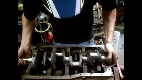 Crankshaft Installation Vid Of How To Budget Rebuild