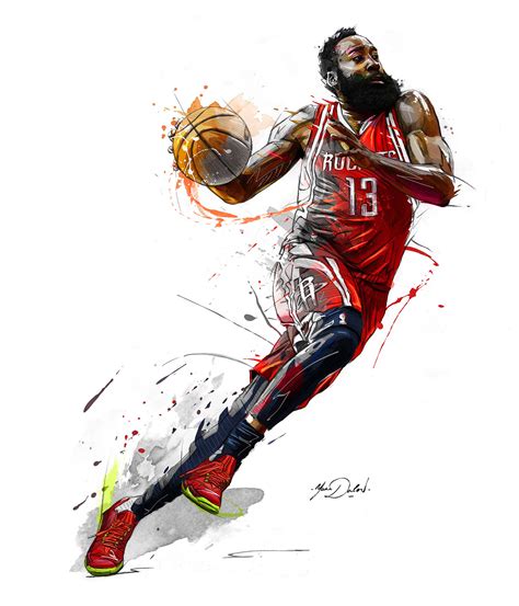 Nba James Harden Behance