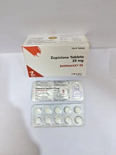 Zopimaxx Mg Zopiclone Tablet At Rs Stripe Zopiclone In Nagpur