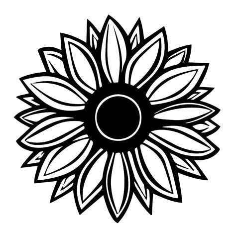 The best free Sunflower silhouette images. Download from 40 free ...