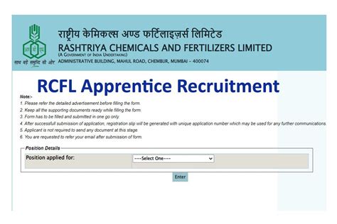 Rcfl Apprentice Recruitment Apply Online For Posts All Jobs