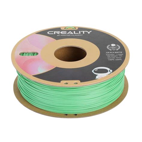 Filamento Creality Cr Pla Matte Fosco Verde Abacate 175mm 1kg Blue