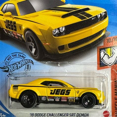Mattel Other Hot Wheels Dodge Challenger Srt Demon Muscle Mania Poshmark