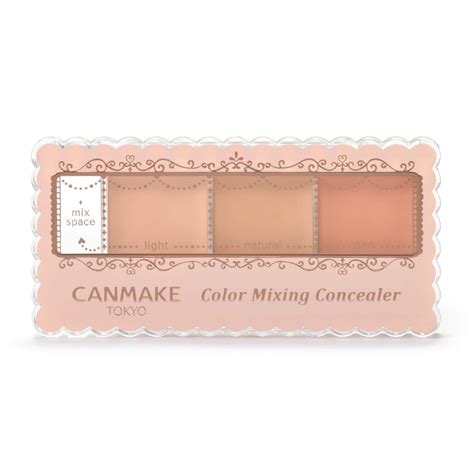 Canmake Color Mixing Concealer 3 Color Palette Concealer 013 Oz 39 G 03