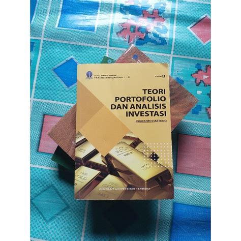 Jual Buku Investasi Teori Portofolio Dan Analisis Investasi Edisi