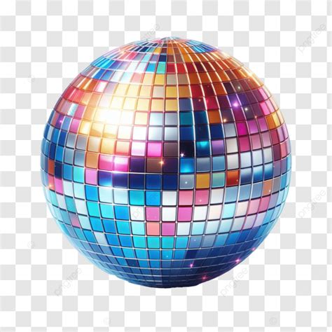 Colorful Disco Ball Disco Lights Disco Lights PNG Transparent Image