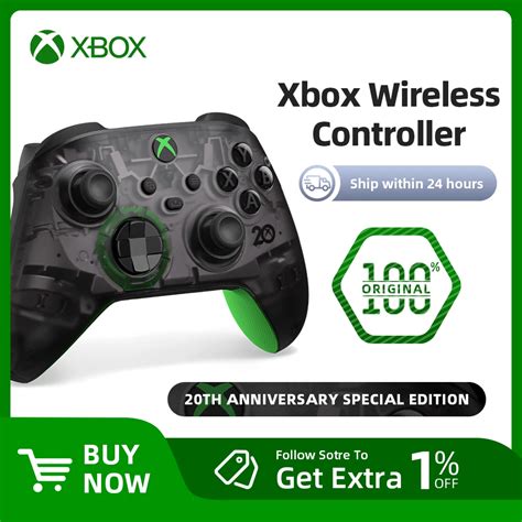 Microsoft Xbox Wireless Controller 20th Anniversary Special Edition For Xbox Series X Xbox