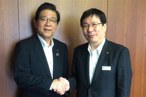 北九州市・北橋市長を表敬訪問 三井広報委員会