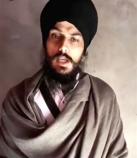 Waris Punjab De Chief Amritpal Singh Speaks In A Live Video