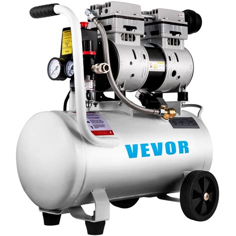 Vevor 6 6 Gallon Portable Air Compressor 1 Hp Oil Free Steel Tank 750w Pancake 115 Psi