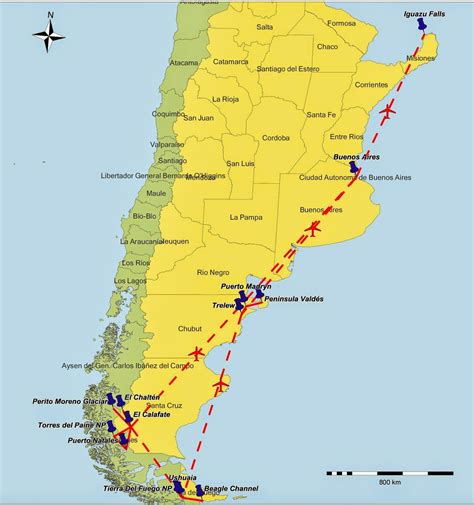 Rondreis Argentinie Chili Route