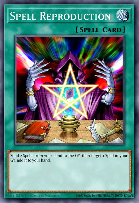 Spell Reproduction Yu Gi Oh Card Database YGOPRODeck