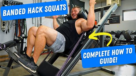 Reverse Band Hack Squat Build Big Quads By Adding Bands YouTube