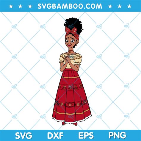 Dolores Madrigal Svg Disney Encanto Dolores Svg Disney