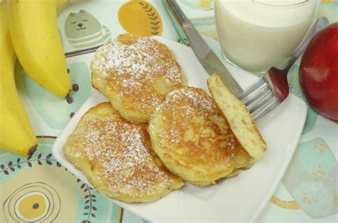 Przepyszne Placki Bananowe Z Jab Kami Dzieci Je Pokochaj