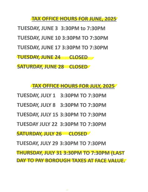 Greenville SC Tax Collector Hours and Availability for Convenience