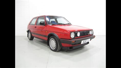 A Legendary Mk Vw Golf Gti V Dr With Two Owners Full History And