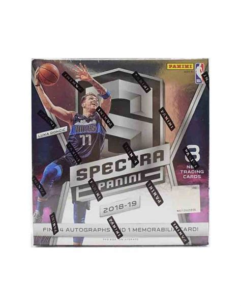 2018 19 Panini NBA Basketball Spectra Hobby Box Diggaz Trading Cards