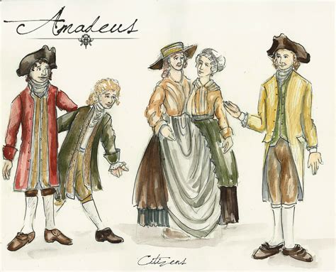 Amadeus Theoretical Costumes On Behance