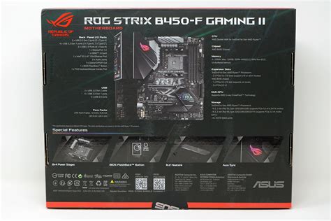 ASUS ROG STRIX B450-F Gaming II Review - Packaging & Contents | TechPowerUp