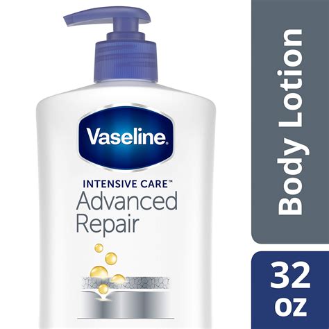 Vaseline Intensive Care Hand And Body Lotion Advanced Repair Unscented