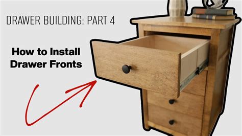 How To Install Drawer Fronts Youtube