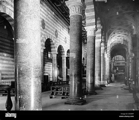 Cathedral, Volterra, Italy, 1895 Stock Photo - Alamy