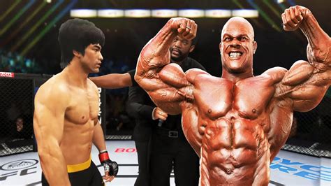 PS5 Bruce Lee Vs Angry Bodybuilder EA Sports UFC 4 YouTube