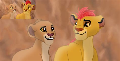 Lion Guard Redraw Kion And Kiara By Zivathelioness On Deviantart