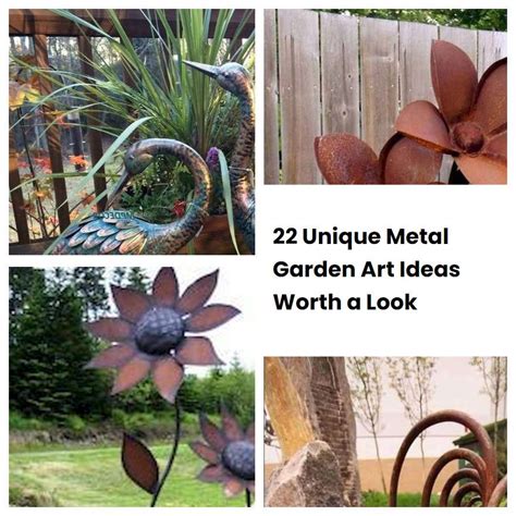 metal yard art ideas