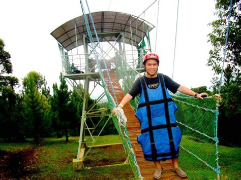 Zipline At Dahilayan Adventure Park Manolo Fortich Bukidnon