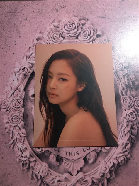 Blackpink Jennie Photocard Puzzle Piece Ktl Kill This Love Hobbies