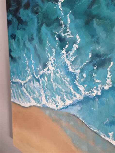 Ocean Acrylic Painting - Etsy