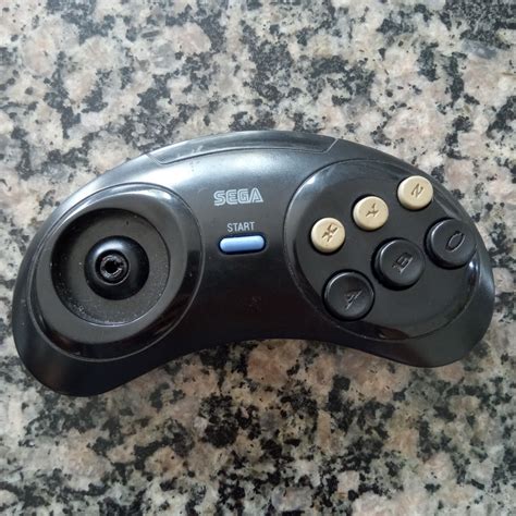 Controle Mega Drive Original Es Sucata Leia Anuncio Shopee Brasil