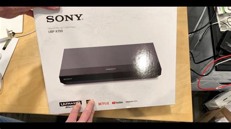 Sony UBP X700 4K Ultra HD Blu Ray Player Unboxing YouTube