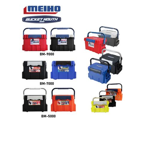 Jual Meiho Versus Bucket Mouth BM 5000 7000 9000 Tackle Box Kotak