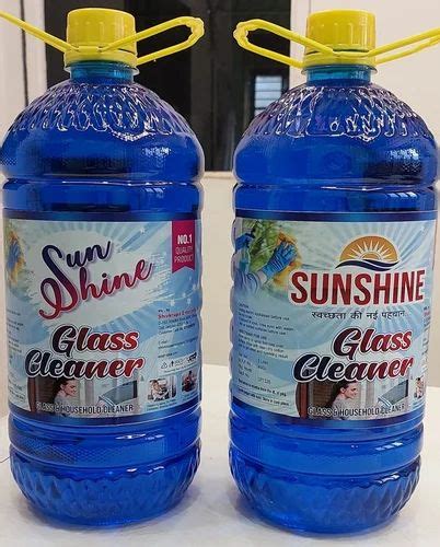 Screw Cap L Sun Shine Glass Cleaner Packaging Type Bottle At Rs