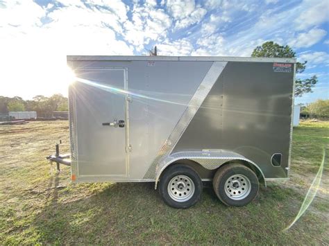 2022 Seed Cargo 7x12ta2 Two Tone Polycor Ap Cargo Enclosed Trailer Overland Trailers