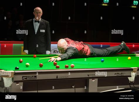 Scunthorpe Uk 22nd Mar 2018 World Seniors Snooker At Baths Hall