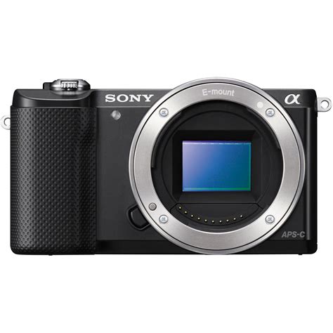 Sony Alpha A Mirrorless Digital Camera Black Ilce B