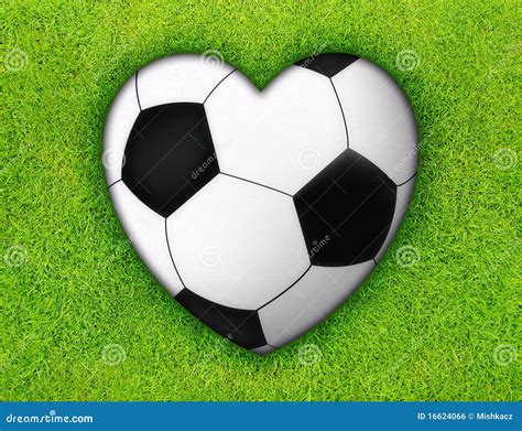 Soccer Love Stock Illustration Image Of Graphic Emotion 16624066