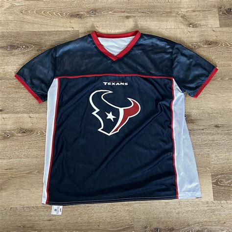 reversible Houston Texans flag football jersey size... - Depop