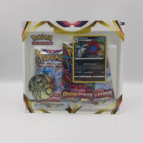 Tripack Scellé Sous Blister De 3 Booster Pokémon Epée Et Bouclier