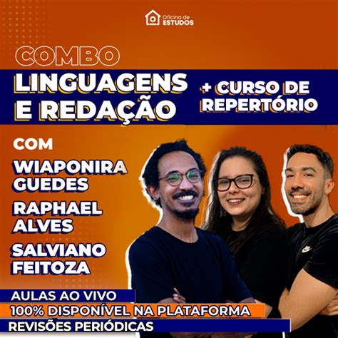 Curso de Linguagens Redação Oficina de Estudos