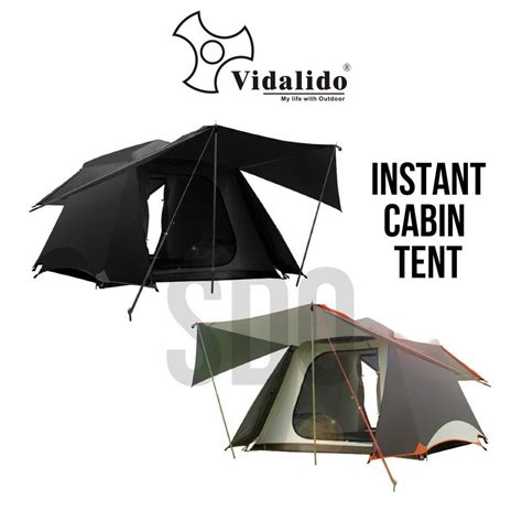 VIDALIDO Automatic Instant Cabin (L) / Cabin Plus (XL) Waterproof UV ...