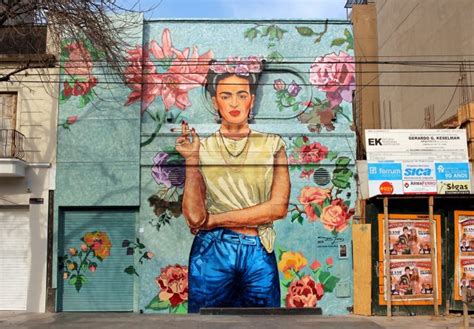 Frida Kahlo mural in Buenos Aires | Buenos Aires Street Art