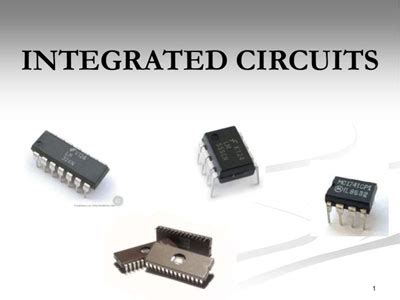 Classification of integrated circuits by function - Polytechnic Hub