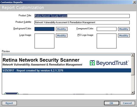 Network Security Scanner User Guide Powered By Retina Beyondtrust