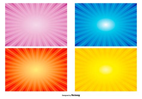 Colorful Radiant Sunburst Backgrounds 155451 Vector Art at Vecteezy