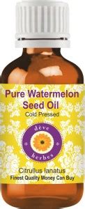 Deve Herbes Pure Watermelon Seed Oil 100ml Citrullus Lanatus 100